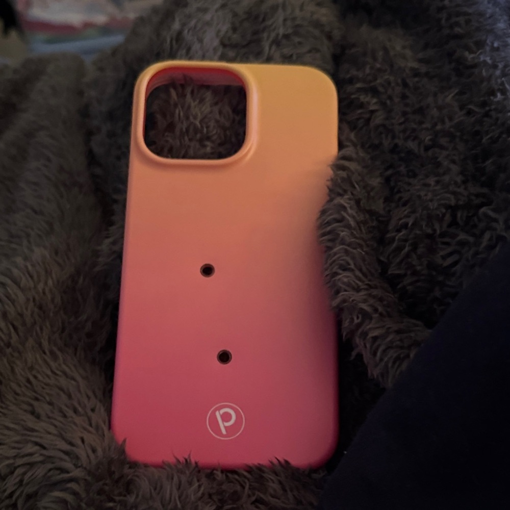 iPhone 14 Pro Max Gradient Orange & Pink Loopy Case (RIGHTY)